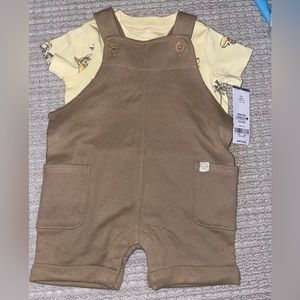 NWT Carter’s 6M Tshirt & Shortall